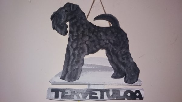 Kerrynterrieri tervetuloakyltti